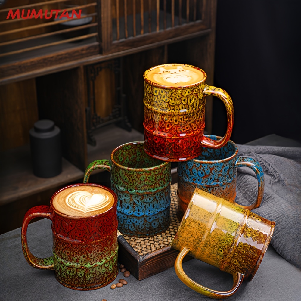 Ceramic Large Latte Mug Microwavable Porcelain Coffee Cups - Temu