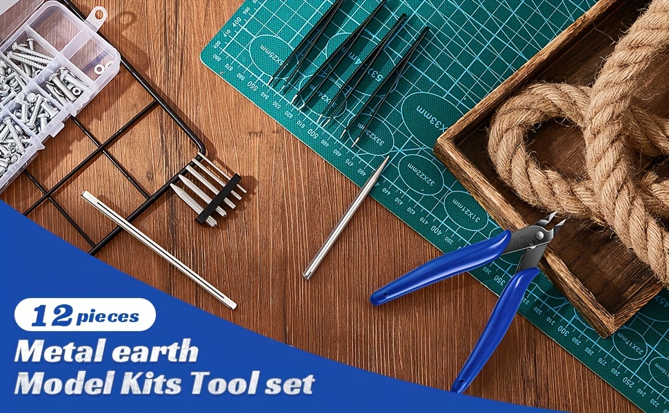 3d Metal Model Tool Kit 7, Tool Kit Set Professional