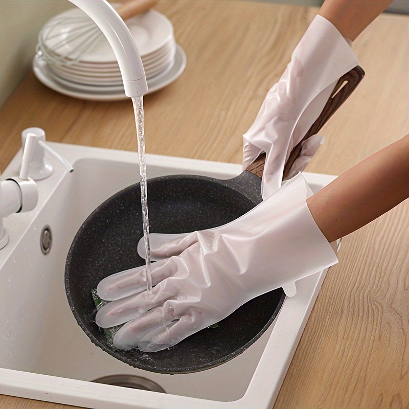 Dishwashing Gloves, Housework Cleaning Non-slip Gloves, Kitchen