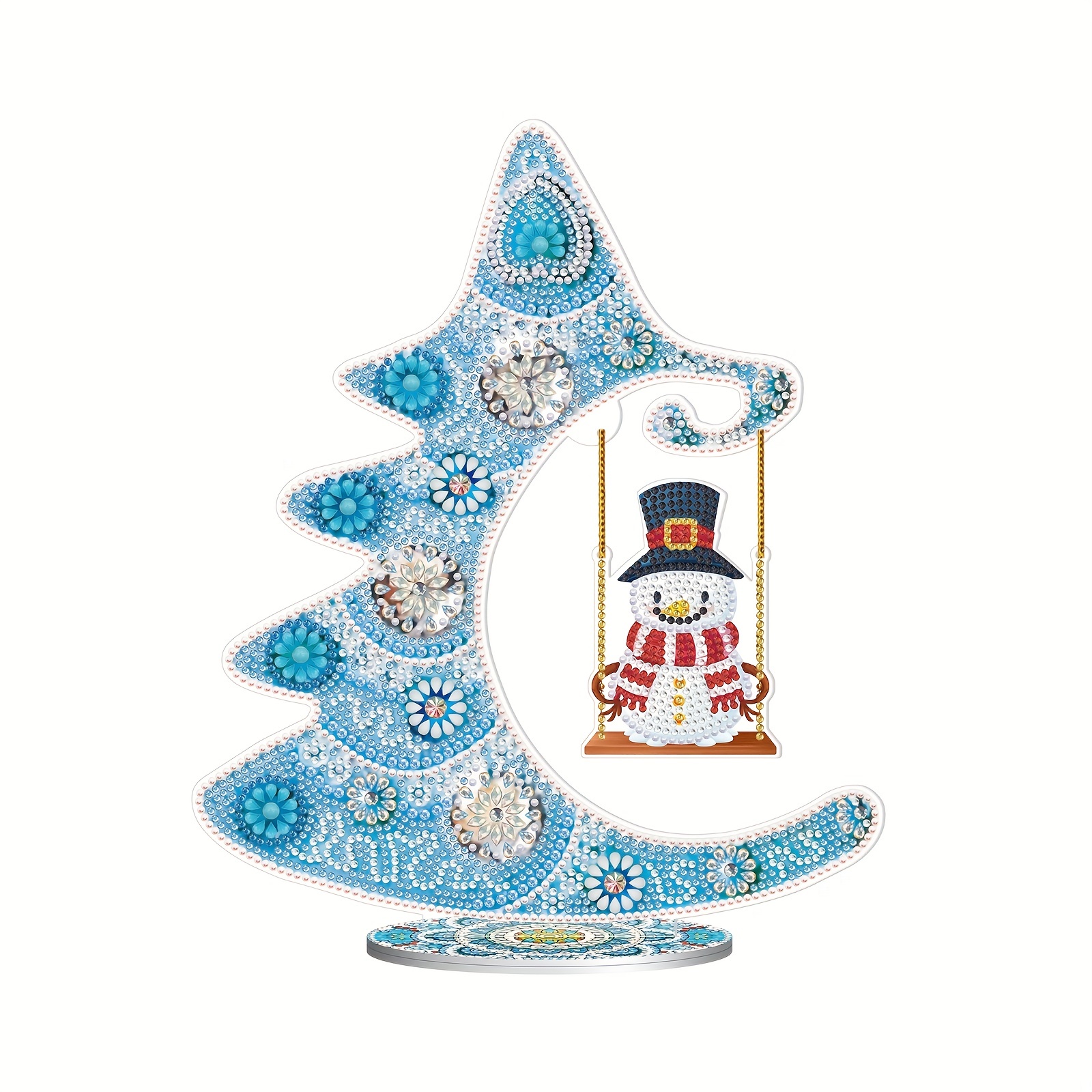 Diamond Painting Christmas Snowman Christmas Tree - Temu Philippines