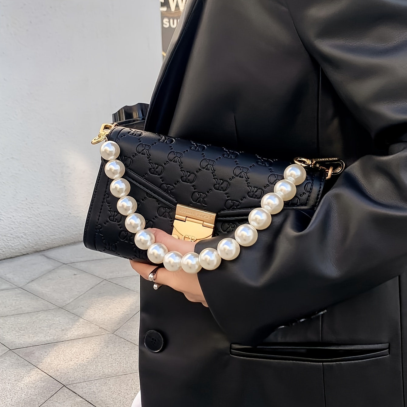 Pearl hot sale bag strap