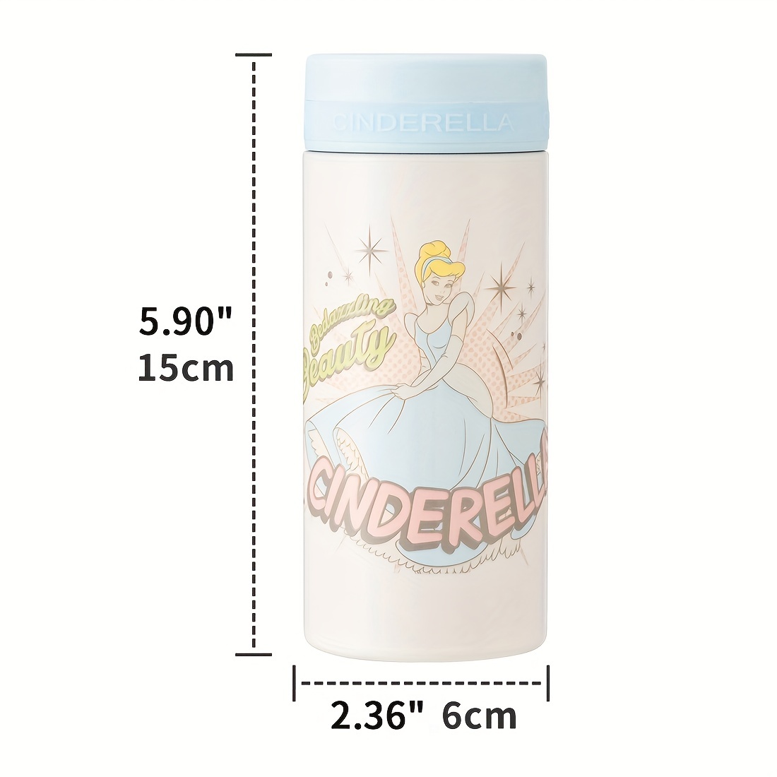 Disney Princess Water Bottles, Tumbler Cups & Mugs