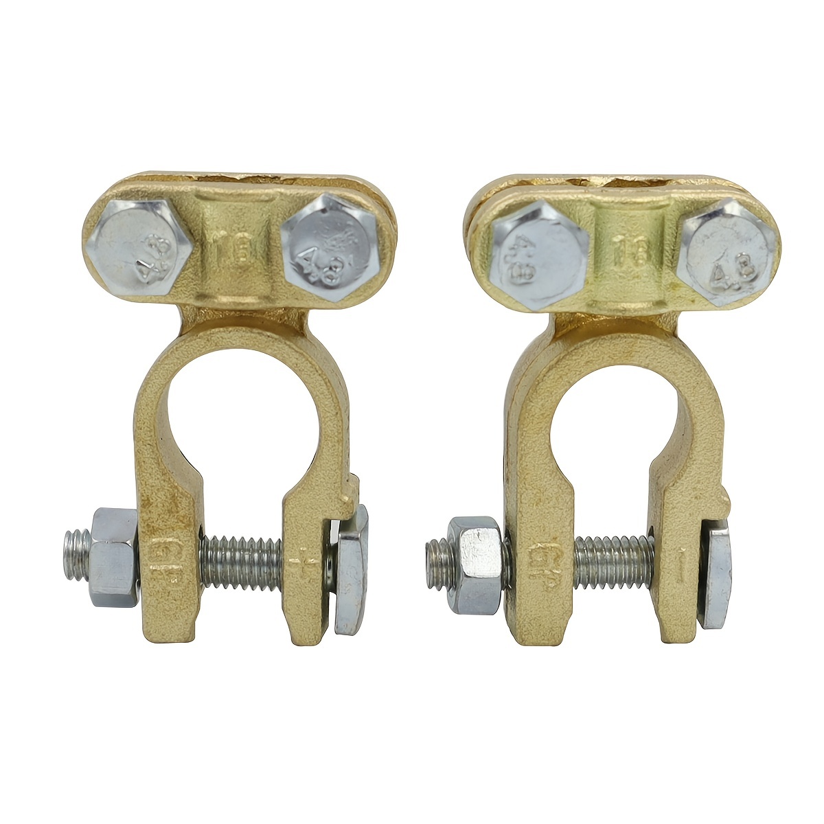 Brass Battery Terminals Connectors Clamps Universal Battery - Temu