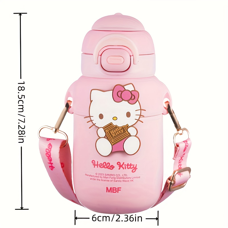 Hellokitty Portable Insulated Cup, Cute Children Straw Cup, Christmas Gift,  Girls Drinking Cup - Temu