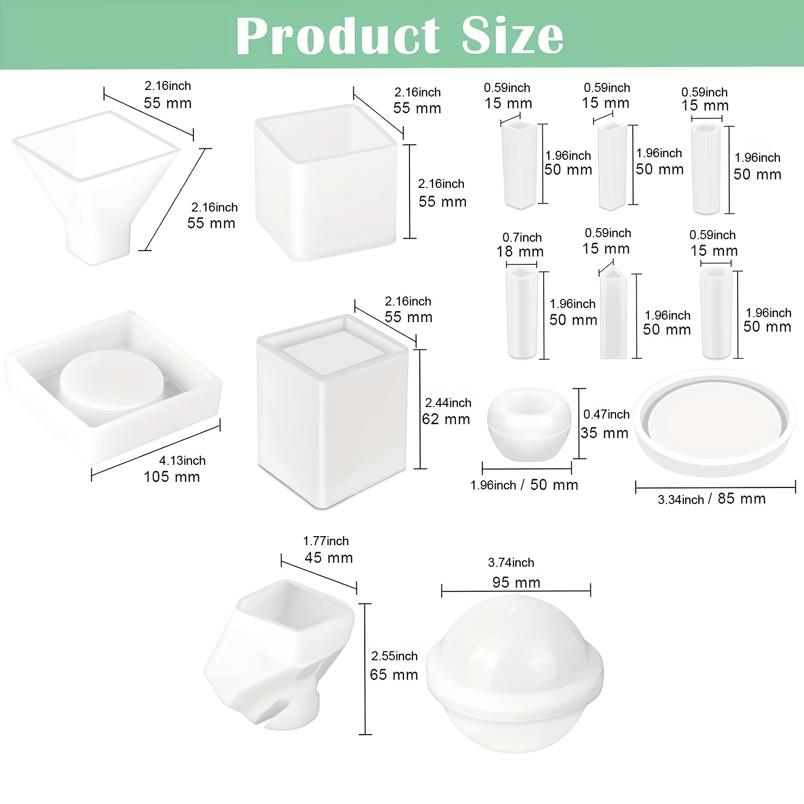 Resin Molds Silicone For Resin Casting Large Globe Epoxy - Temu