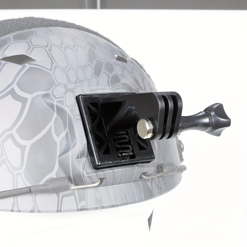 Adaptador de cámara de casco táctico Airsoft accesorios de casco rápido  soporte frontal de casco par liwang