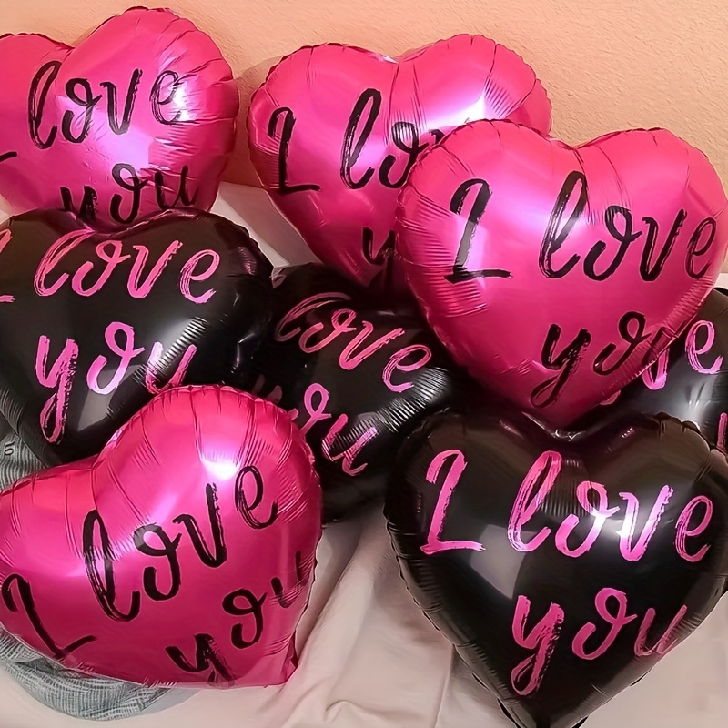 DPKOW 36pcs Amore Cuore Forma Palloncini per San Valentino Decorazioni  Romantiche, 9 Stile Palloncini in Lattice per Matrimonio Anniversario Festa  della Mamma Fidanzamento, Ti Amo Baciami XOXO My Love : : Casa