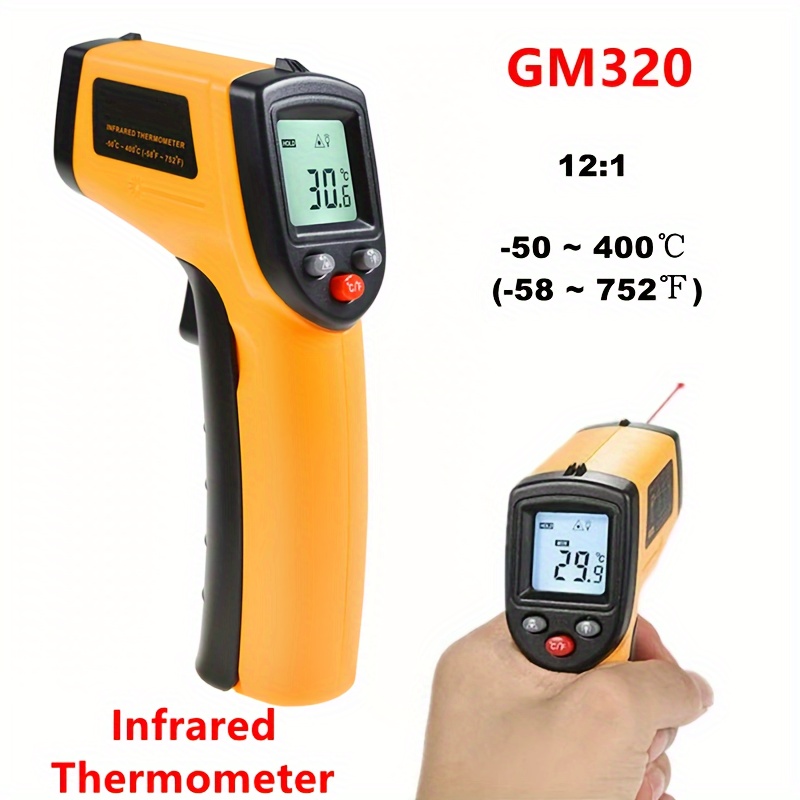 Thermomètre infrarouge IR laser mètre mètre de température de
