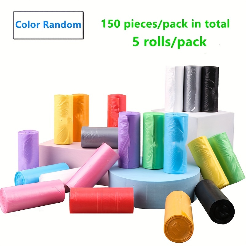 Random Color Trash Bag Mini Garbage Bag For Desktop Plastic - Temu