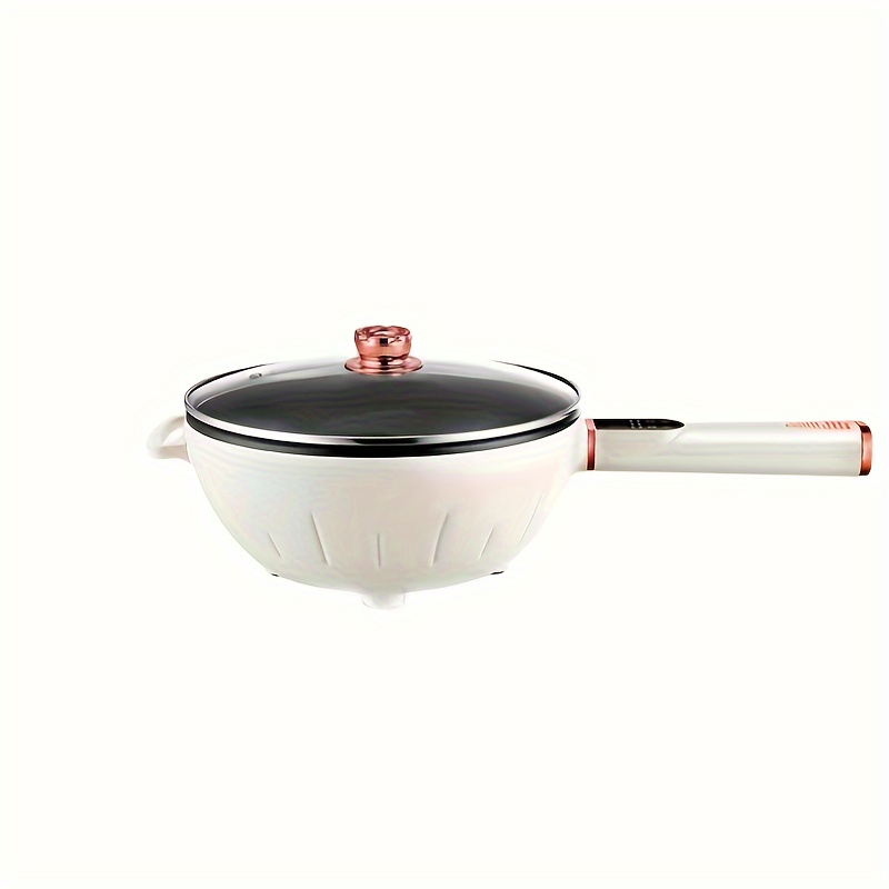 Multi-functional Split Electric Hot Pot W/Anti-scald Handle Non-stick  Frying Pan