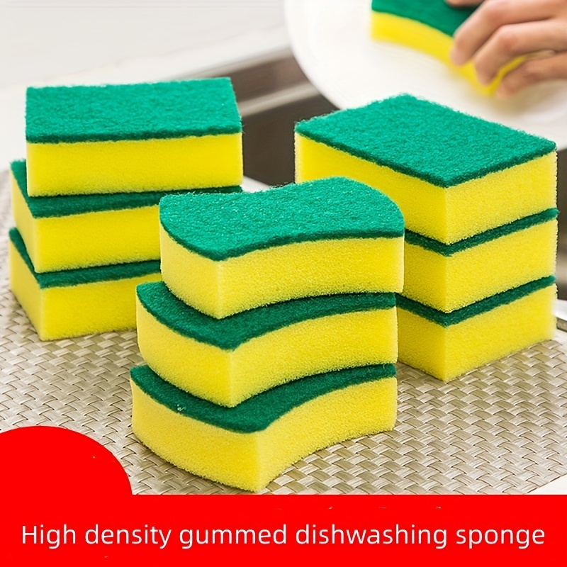 Kitchen Cleaning Sponges Cutlery Anti-scratch Sponge, Round Sponge Wipe, Clean  Sponge After Washing Pot - Temu