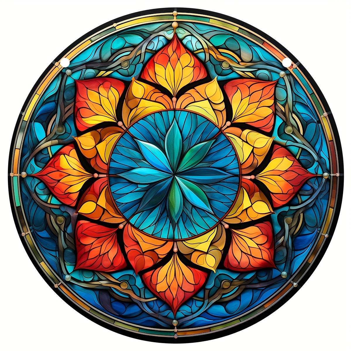  Insnug Color Your Own Mandala Window Cling, Arts and Crafts for  Kids Ages 8-12, Crafts for Teens Adult Elderly, Teen Girl Gifts Trendy Stuff,  Mandala Stained Glass Art Kit, Suncatcher Kits