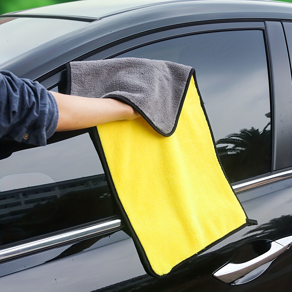 Soft Absorbent Double sided Car Wash Towels Perfect For - Temu