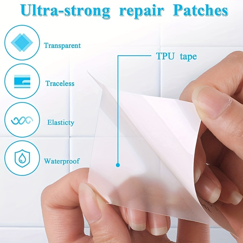 10/1Pcs Ultra Thin Nylon Repair Tape Strong Adhesive Cloth Tape