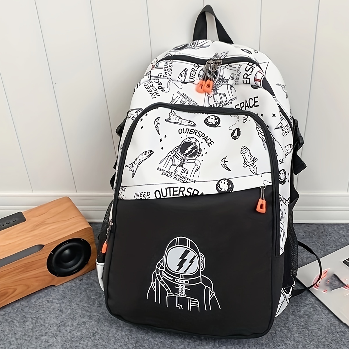 Waterproof Children's Bookbag, Boys Children's Schoolbag, Casual Travel Bag,  Glow In The Dark Backpack, Preppy Large-capacity Travel Bag - Temu
