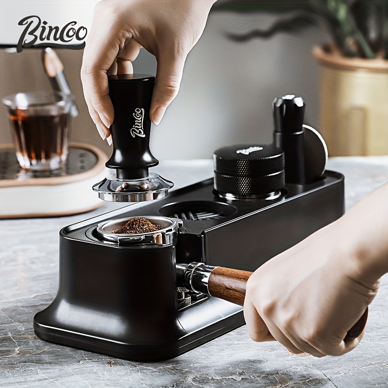 Bincoo Coffee Tamper Holder,Support Base,Espresso Machine Accessories  Espresso Tamper Mat Station for Barista Coffee Maker