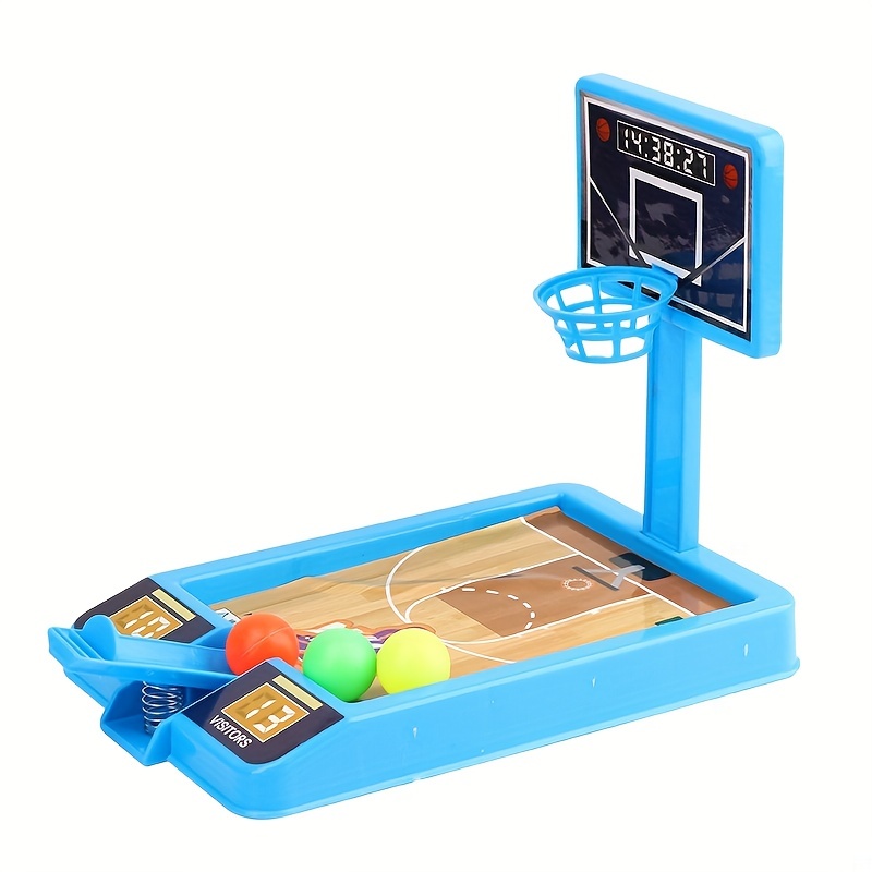 Mini Finger Shooting Game Machine Basketball Court - Temu