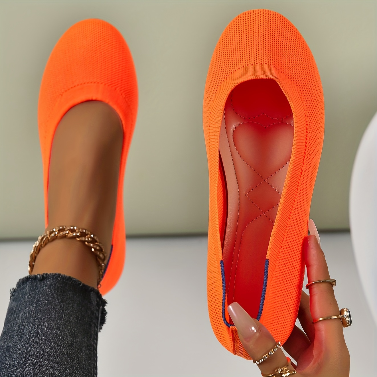 Orange Stilettos