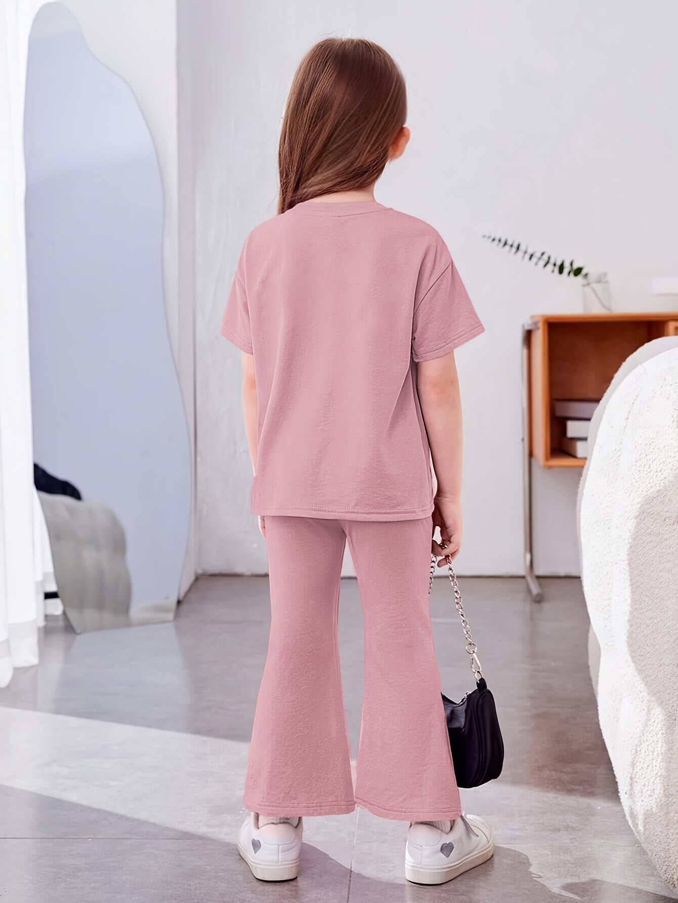 beautiful 2pcs women's casual long shirts with trousers pants designs 
