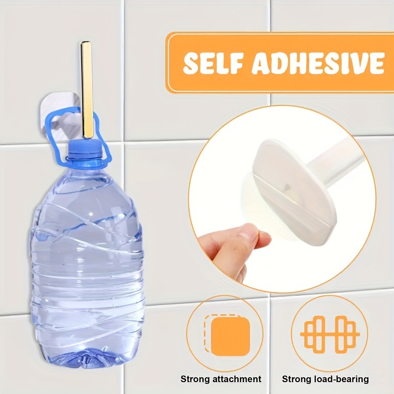 Plastic MUITI Self adhesive bottle Holder hook