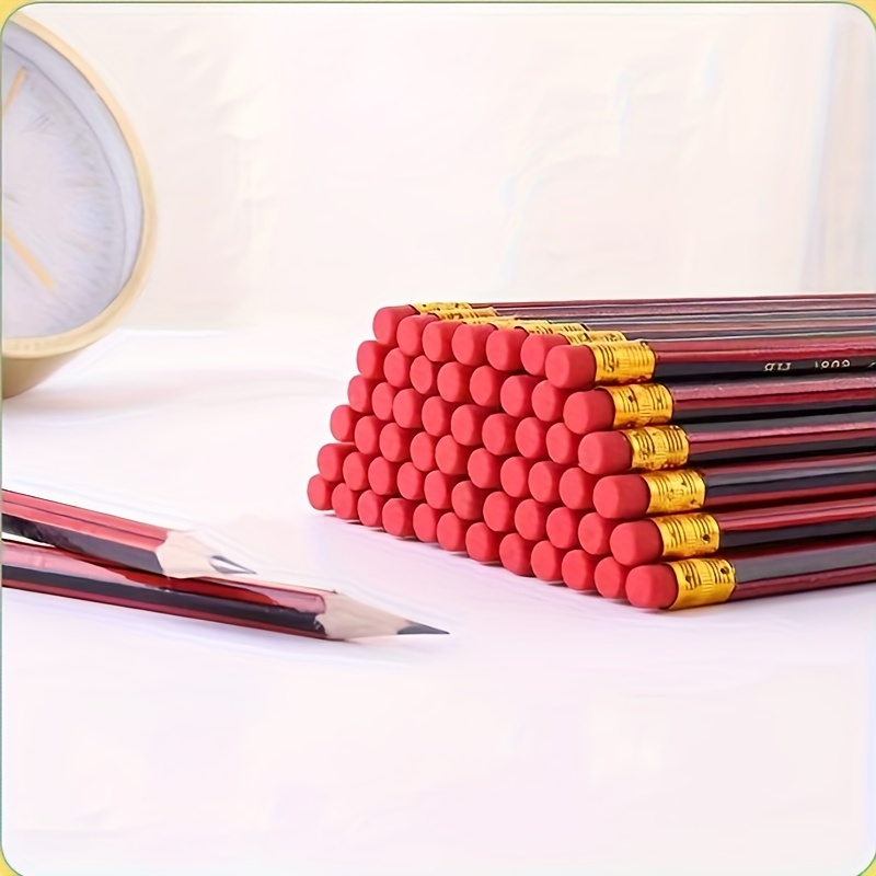 Natural Wood Custom Hexagon Shape Hb Pencils with Eraser - China Pencil,  Stationery