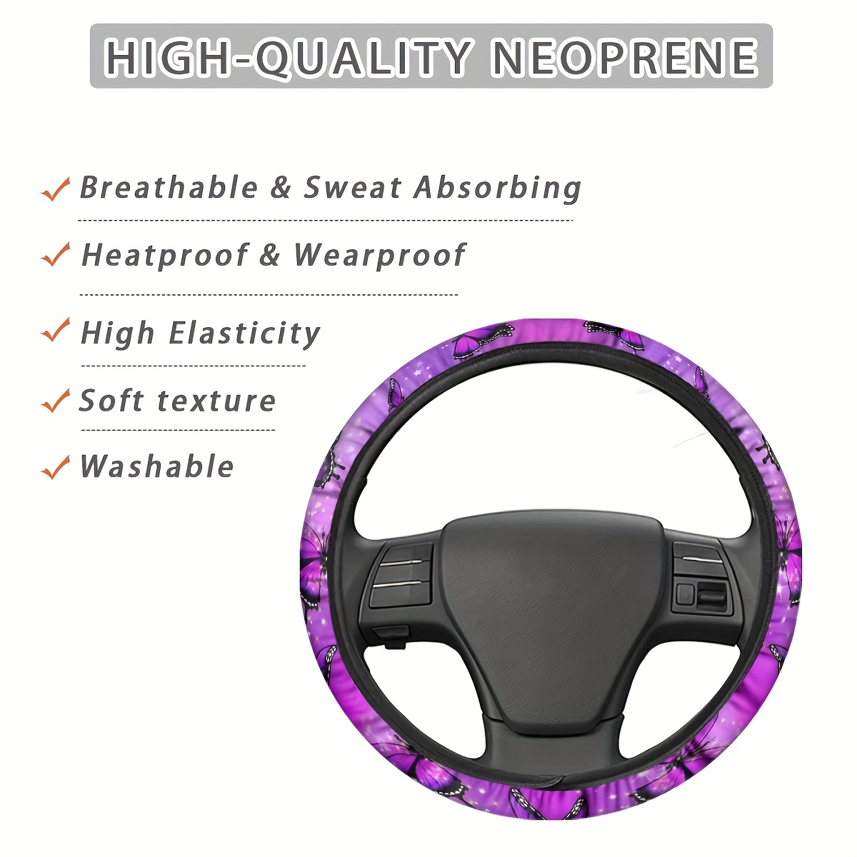 Huk Icon Steering Wheel Cover