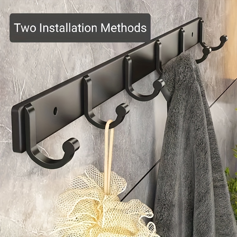 Self Adhesive Hooks Wall Hooks for Hanging Towels Robes Coats Apply to  Bathroom Home Kitchen Office - China Adhesive Hooks, Hooks for Hanging