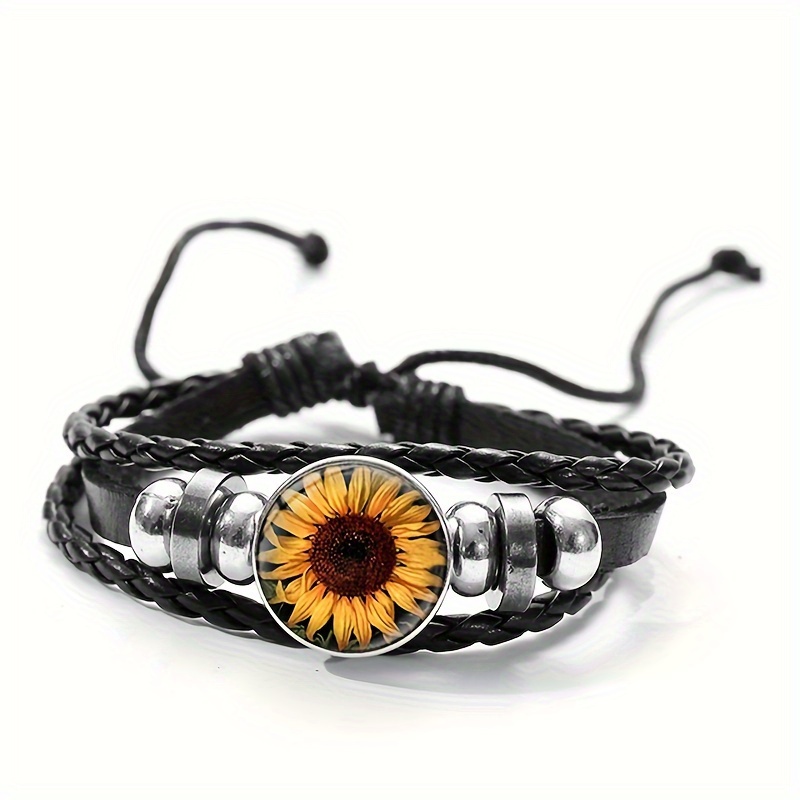 TEMU Bracelet Gothique - Dragonne de Poignet Réglable et Amovible avec Fermeture à Bouton, Style Pastoral Transparent Adapté à un Usage , Accessoire