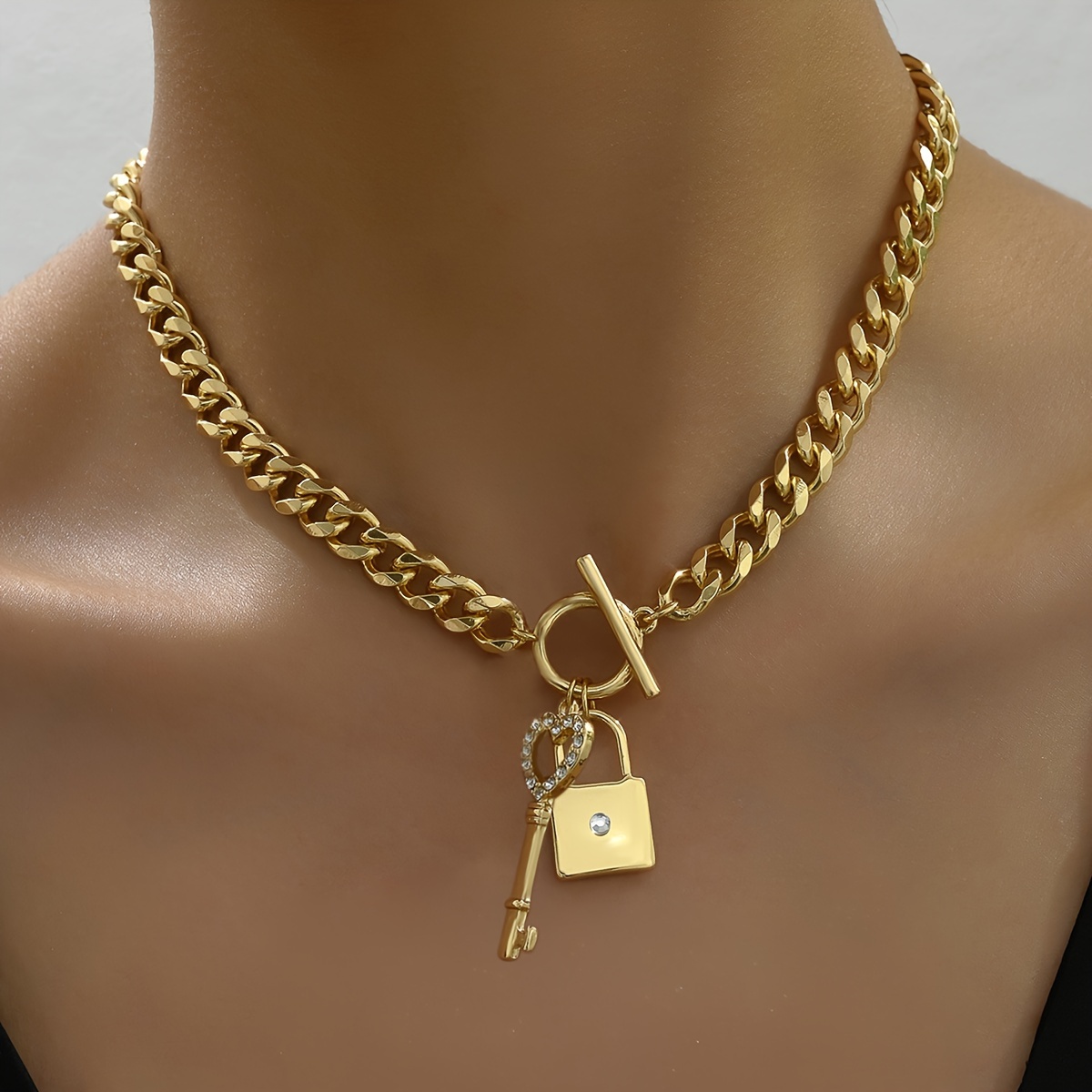Alloy Necklace Clasp Layering Jewelry Clasp 18k Golden And - Temu