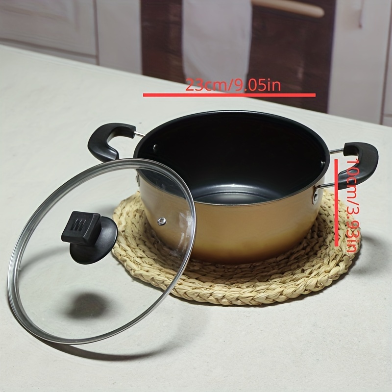 Saucepan With Lid Nonstick Milk Pan for Induction and Gas Stove