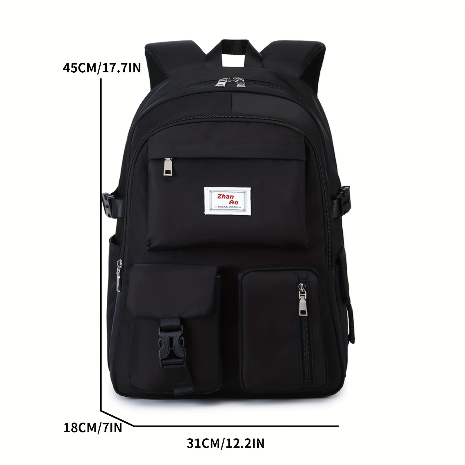 Fashion Casual Large Capacity Simple Travel Backpack - Temu United