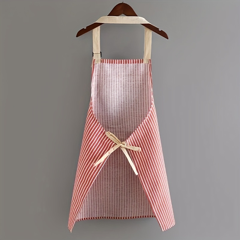 Kitchen Apron Household Kitchen Home And Abroad Pure Cotton - Temu