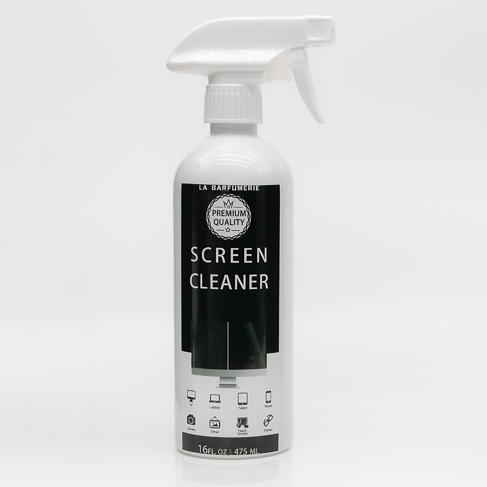 Screen Cleaner Spray (16oz) - Large Screen Cleaner Bottle - TV Screen  Cleaner, Computer Screen Cleaner, for Laptop, Phone, Ipad - Computer  Cleaning