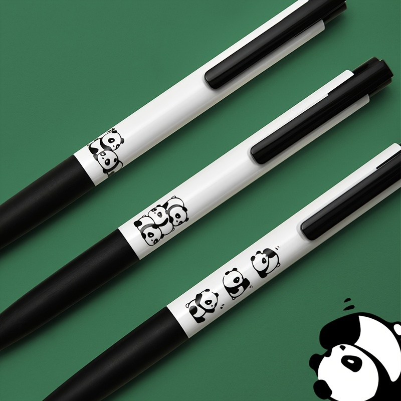 Stylo Noir Panda de 0.5mm, Matériel Scolaire