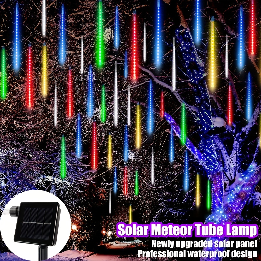Meteor Shower Pluie Lumières, 288 LED Lumières de Noël Glaçons