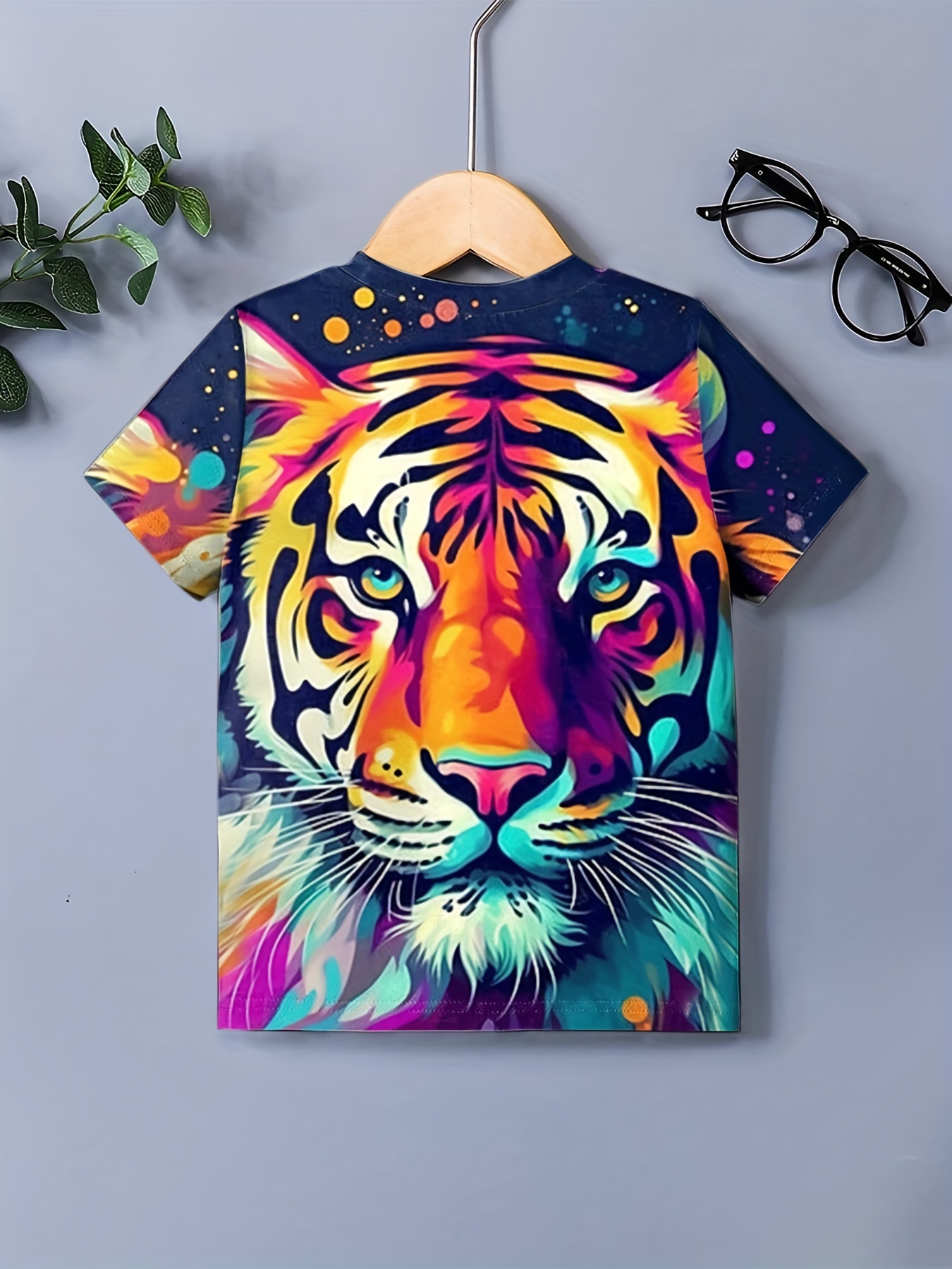 3d tiger 2024 t shirt funny