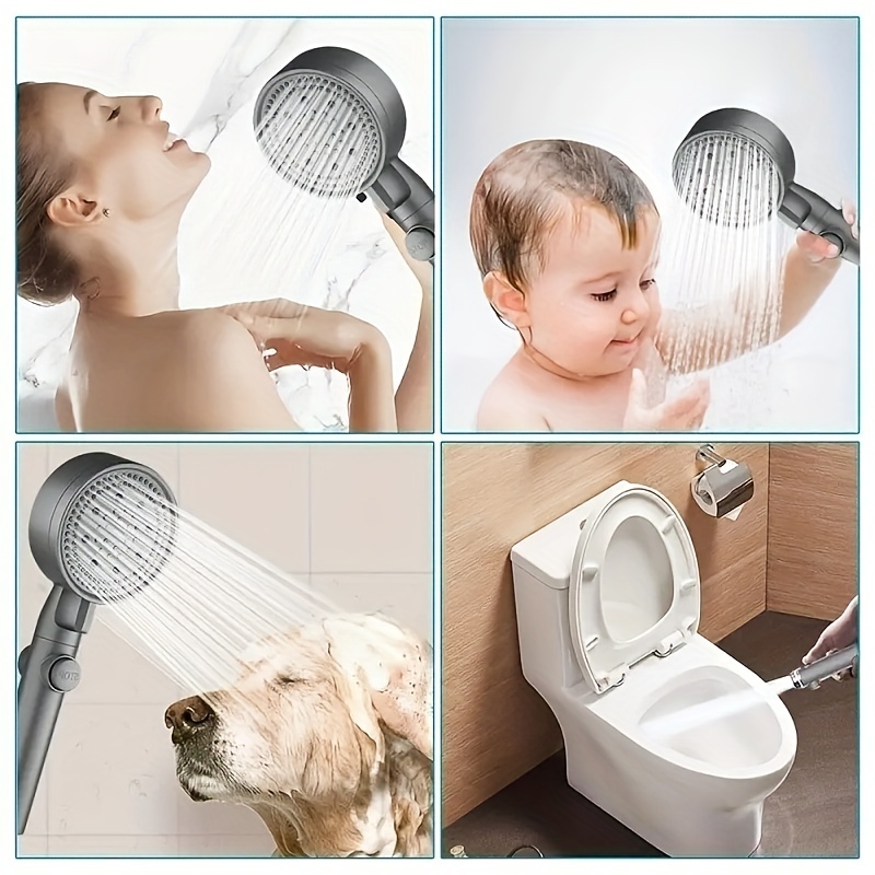 Multi functional Shower Bracket Wall mounted Shower Head - Temu