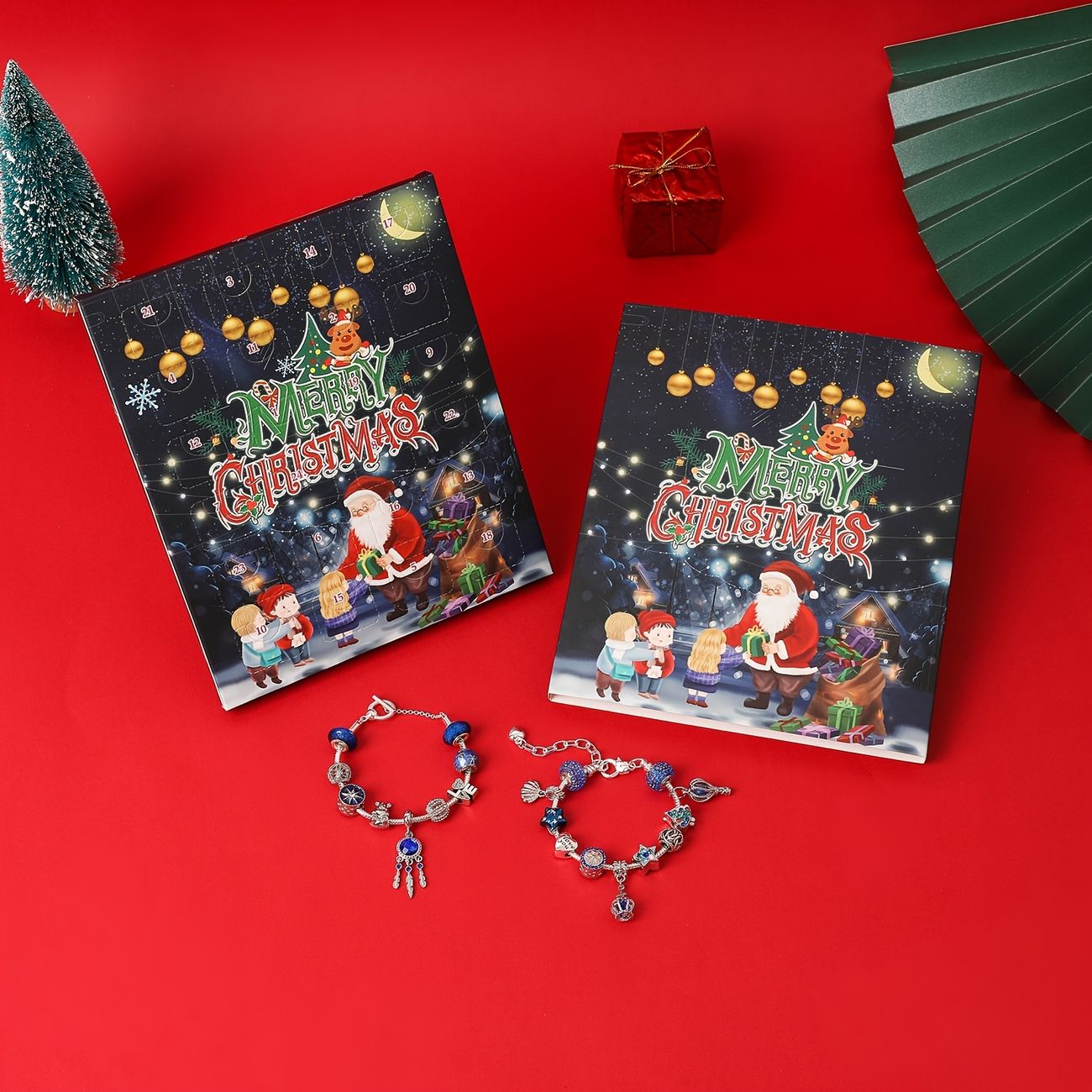 Advent Calendar 2022 For Girls,24 Days Christmas Countdown Calendar,diy  Charm Bracelet Making Kit | Free Shipping, Free Returns | Temu