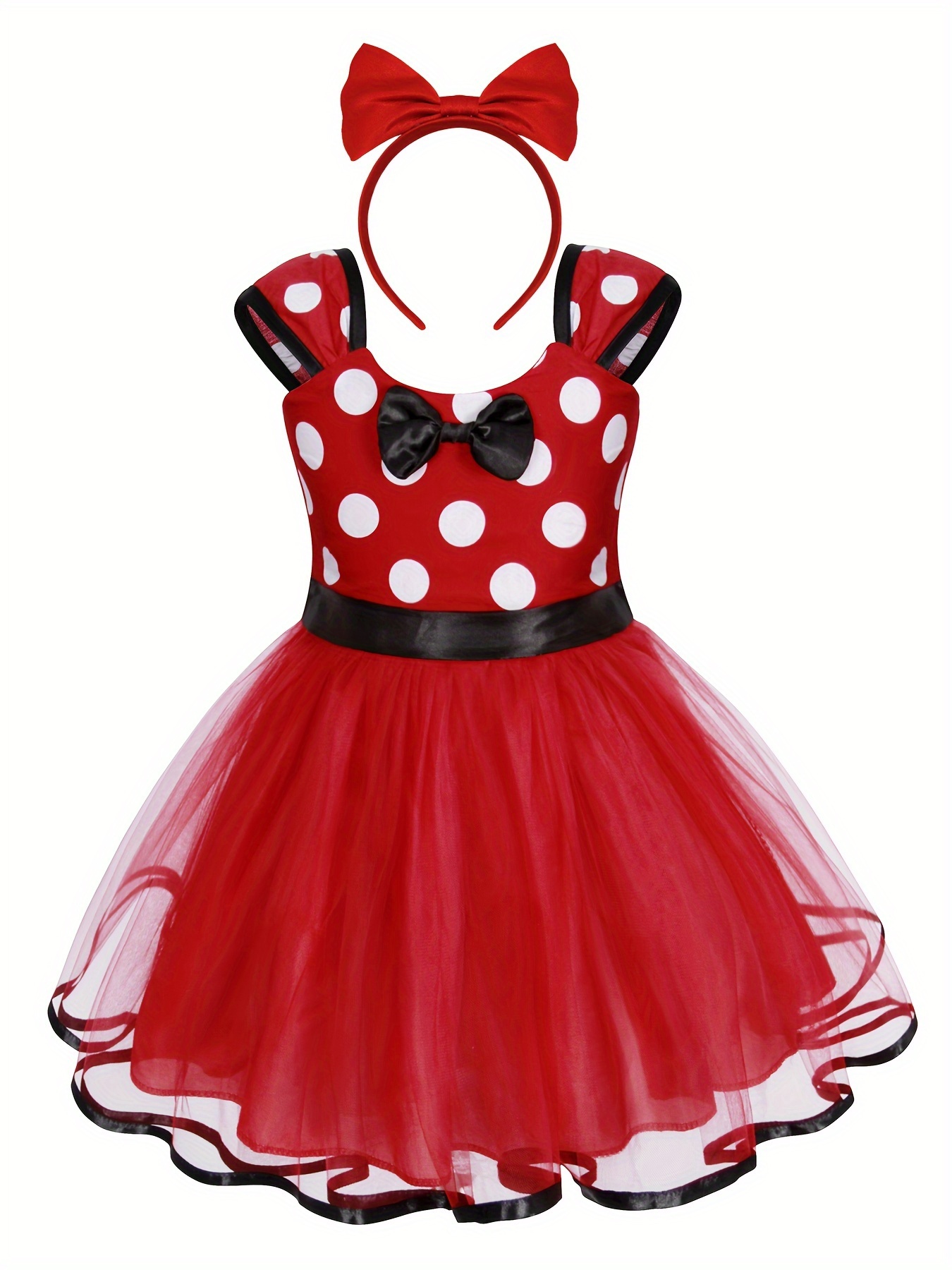 Vestido De Minnie Mouse - Temu