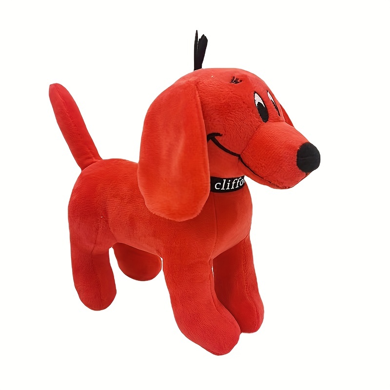 Lindo Perro Rojo, Muñeco De Peluche De Perro Rojo, Regalo De Halloween,  Animal De Peluche