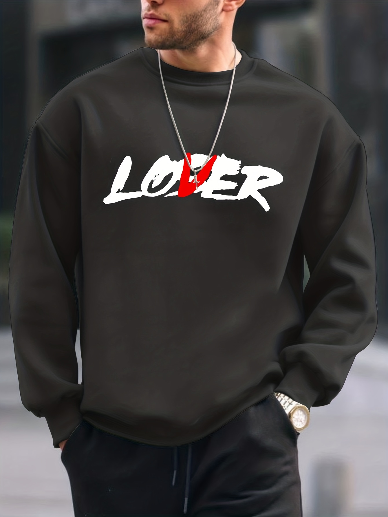 Lover store loser sweatshirt