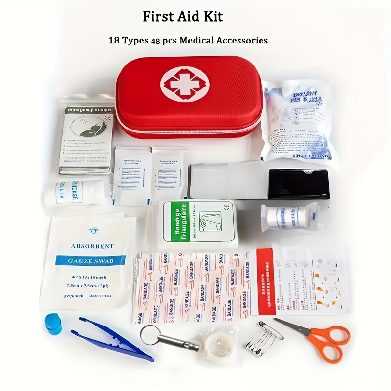 Kit Emergenza Portatile Auto Kit Pronto Soccorso Esterni - Temu Italy