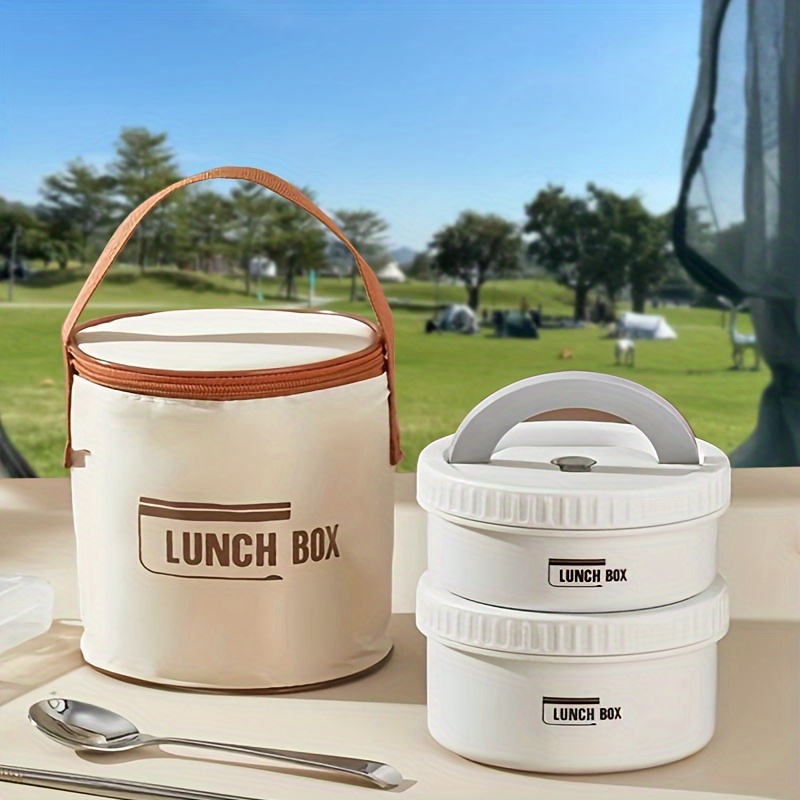 Lunch box acier micro-ondable 900ml