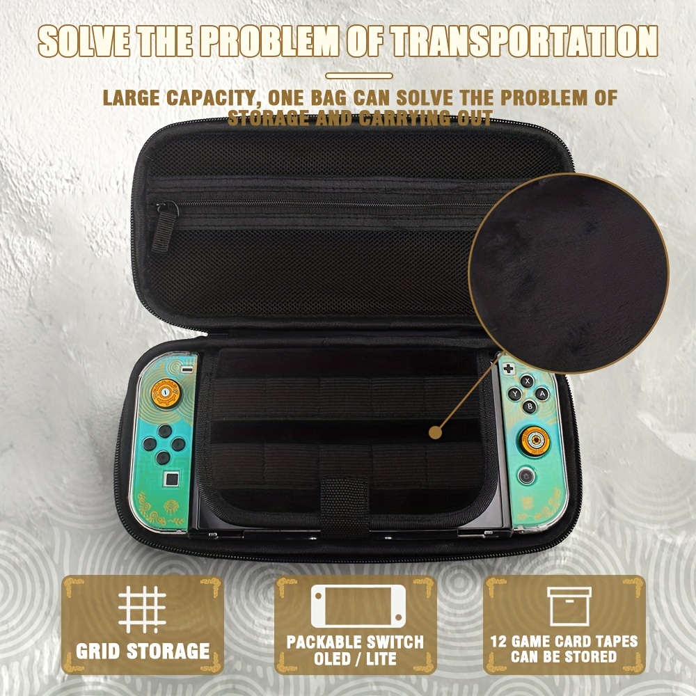 Protective Case Switch Legend Zelda (machine Handle - Temu