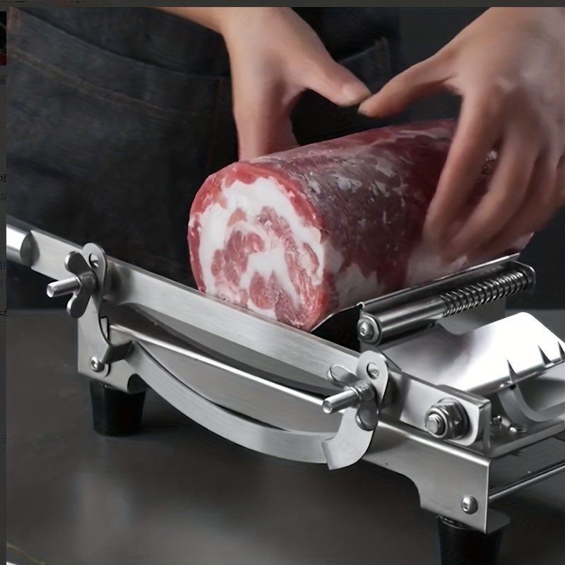 Manual Meat Slicer Slicing Machine Food Beef Mutton Cutter - Temu