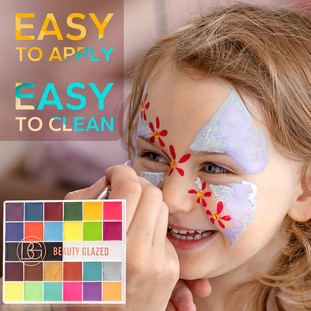 26 Colors Face Painting Kits Professional Body Painting - Temu