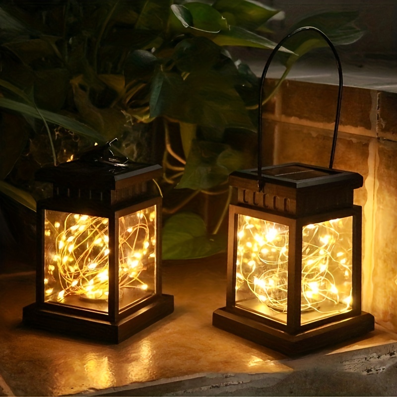 Hanging solar deals lanterns for outside