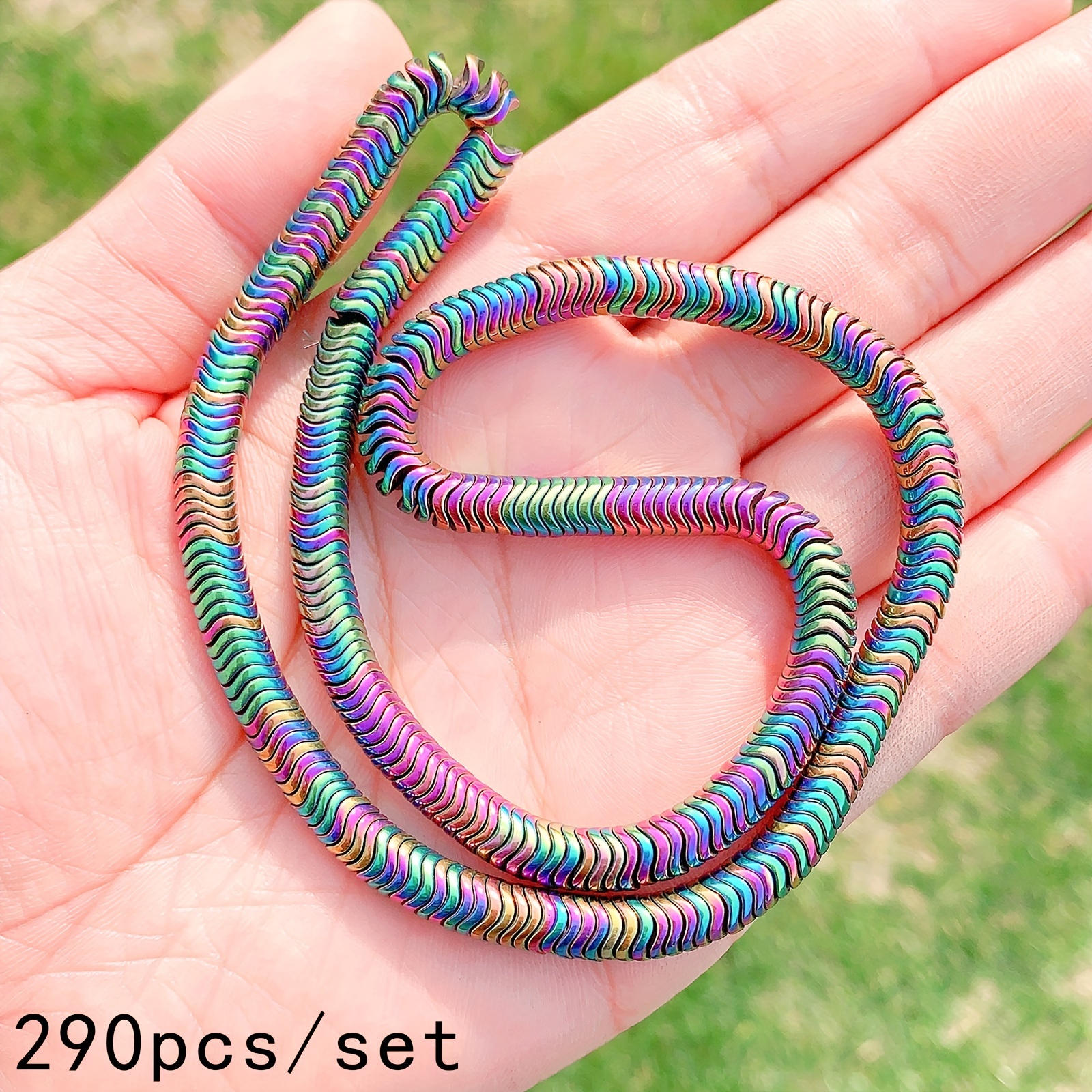 Diameter Arrow Shape Natural Rainbow Hematite Loose Bead - Temu