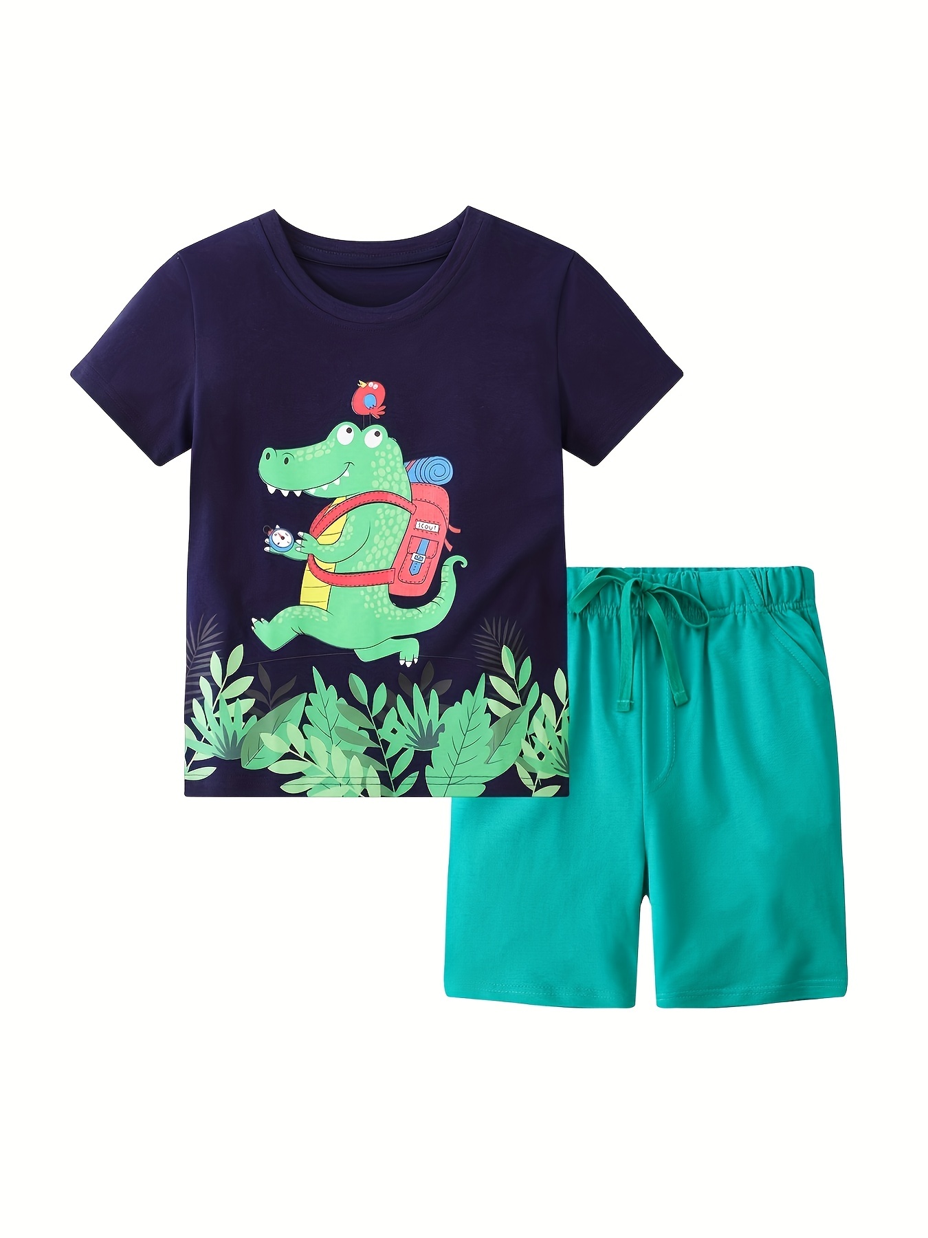 Children's Underwear Cute Alligator Cartoon Graphic Boys - Temu