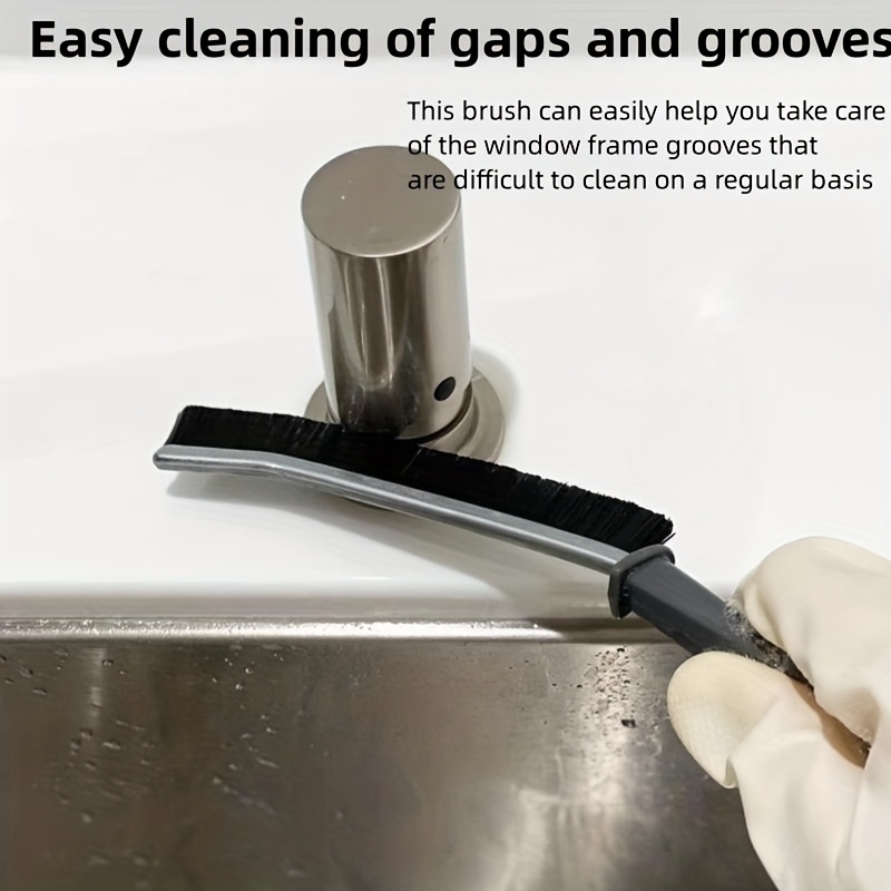 Flexible Cleaning Brush Hard-bristled Groove Cleaning Scrub